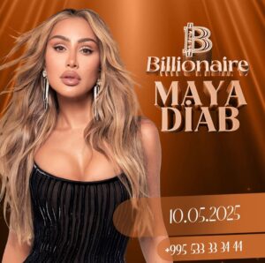Maya Diab Instagram - The stage is set, the night is calling, and the iconic Maya Diab is coming to Billionaire Georgia -Batumi on May 10, 2025! An electrifying night of music and luxury awaits ⭐️
For reservations: 00995533333444
#MayaDiab #billionaire
