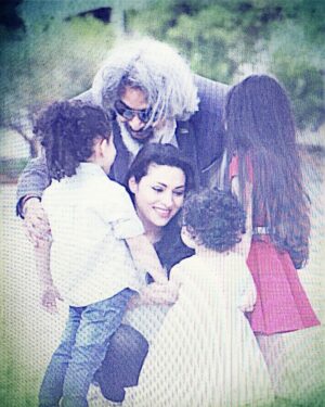 Maya Nasri Instagram - On my birthday , I cannot thank the #Lord enough for these beautiful gifts and blessings:
@ihablamey , my dear husband, the #love of my life..
Mikaella, Giovanni, and baby Manuella, our 3 beautiful #kids.. Have a wonderful day everyone.. and be thankful for all the blessings. 💖🥂🍾🎂🍰🎁😍🤟
#mayanasri #maya_nasri #birthday #Leo #sun .