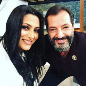 Maya Nasri Instagram - Hey lovers!!!! Don’t miss #betelkell #بيت_الكل with @adelkaramofficialinsta this Friday on @mtvlebanon !! Hope u enjoy 😉 ..
@tareckkaram @sabinejeanyoussef  @michelzeytoun @micheletcolette @coletteiskandar  thanx a million.. for everything.