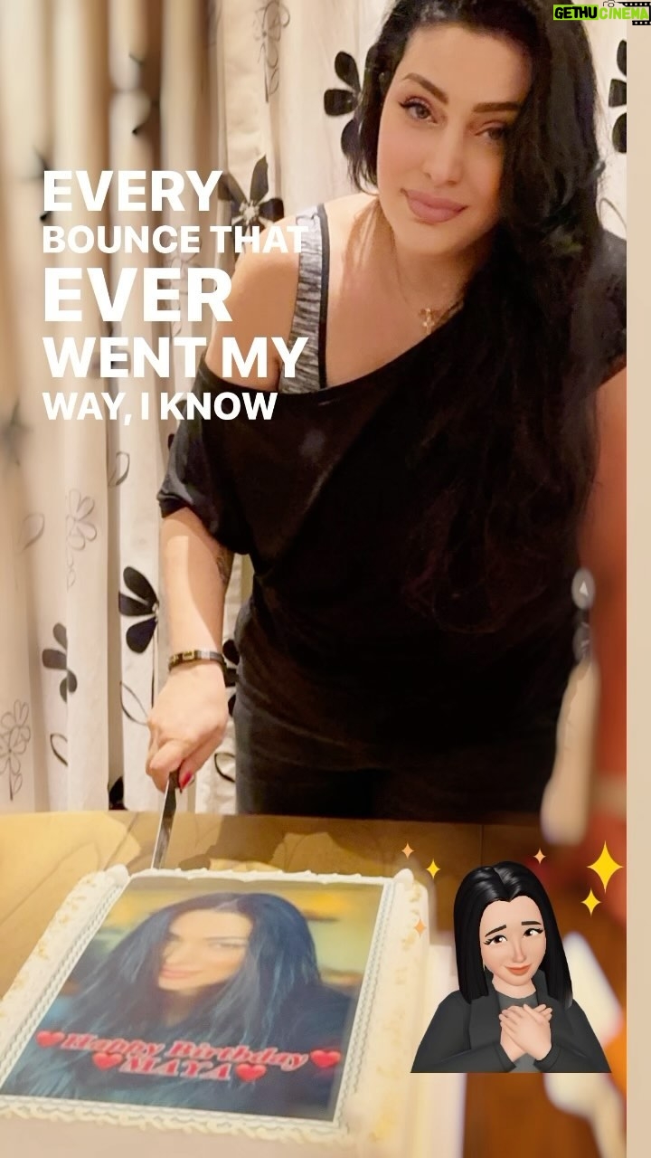 Maya Nasri - 39.7K Likes - I’m not #lucky!! I don’t believe in #luck. I am simply #blessed ❤️ Thank you Lord for everything 🙏🙏 #mayanasri #maya_nasri #birthdaygirl #birthdaycake