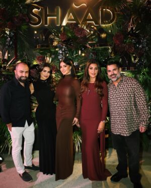Mayssa Maghrebi Instagram - Congratulations @mimialeblanc for @shaad.jewelry the beautiful, authentic, modern, and unique jewelry…stunning ✨

Hair @osama.gh._ 
MUA @theonly.janna.makeup