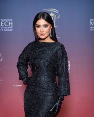 Mayssa Maghrebi Instagram - @marrakechfilmfestival From the screening of I'M STILL HERE BY WALTER SALLES 

Dress by @kayatofficial 
Styled by @anas.yass 
MUA @makeupbyouarda 
Hair @dessangeparis @antoinewauquier
Photo @hakounart 

#marrakechfilmfestival2024 #marrakechfilmfestival #morocco #mayssamaghrebi