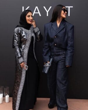 Mayssa Maghrebi Instagram - Celebrating with the beautiful girls the new collection of kayat  In Marrakech proud of my gorgeous  talented sister Laila Aziz 👏🏻👏🏻👏🏻👏🏻🇲🇦

@kayatofficial @lailaazizofficial