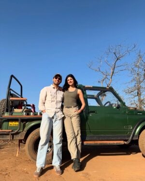 Medha Rana Instagram - Hakuna matata 🤎🐒🕸️🐅🦚🌾🦌🍃🐿️☀️