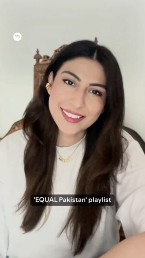 Meesha Shafi Instagram - Din #KhilnayKo der na ho jab @Meesha.Shafi ho saath 💚
Listen to #SarEAam from her newest album on the #EQUALPakistan playlist👆