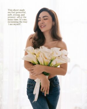 Meg Imperial Instagram - I used to shy away from shoots like this because of body insecurities. I didn’t always feel comfortable in my own skin.

But with time, growth, and the right people around me, I’ve learned that confidence doesn’t come from perfection—it comes from acceptance.

This shoot reminded me how powerful it feels to embrace your femininity, softness, and strength—all at once.

Grateful to be in a space where I can celebrate myself, just as I am.

Makeup by @makeupbytrisph 
Hair by @hairbymarlonchun 
Studio & Photography by @hellodarling.ph

#megimperial #boudoir