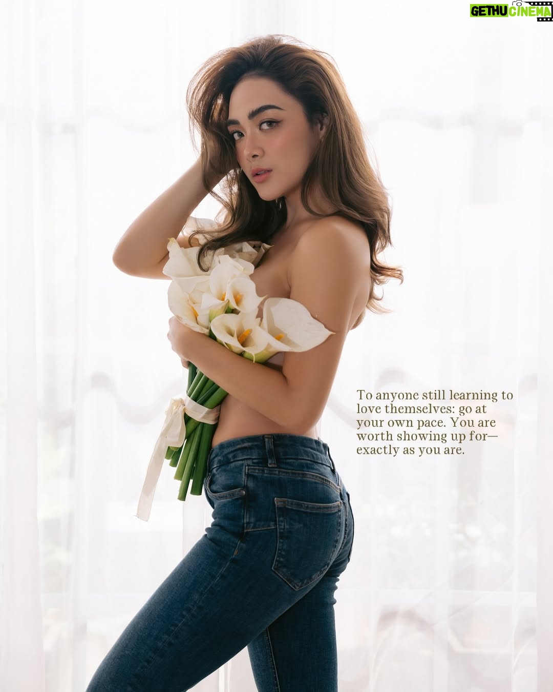 Meg Imperial - 3.8K Likes - I used to shy away from shoots like this because of body insecurities. I didnât always feel comfortable in my own skin.
But with time, growth, and the right people around me, Iâve learned that confidence doesnât come from perfectionâit comes from acceptance.
This shoot reminded me how powerful it feels to embrace your femininity, softness, and strengthâall at once.
Grateful to be in a space where I can celebrate myself, just as I am.
Makeup by @makeupbytrisph
Hair by @hairbymarlonchun
Studio & Photography by @hellodarling.ph
#megimperial #boudoir