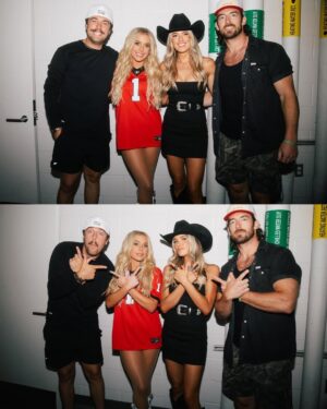 Megan Moroney Instagram - just when i thought it couldn’t get any better Huntsville & Athens (x2) showed UP… thank you for another incredible weekend of the AIO tour💙 it’s been hard to process that 5 years ago I was still a student at UGA having no idea that y’all’s support would one day lead to this… so grateful for every single one of u!!!!! God is good 🥹