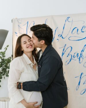 Meganne Young Instagram - Dahil bumibigat na raw ang tiyan ni Boneztis, todo support ako agad, literally 😝 We just had the baby shower for our little one and I can proudly say that Boneezy did a beautiful job planning and executing. From painting the backdrop herself to choosing her favorite food, it was such a great day with fam and friends. Of course, kami na rin ang naghost ng games and short program (which we both really enjoy doing anyway). I think this means we should have another baby shower soon. Saya eh! 🎉❤️