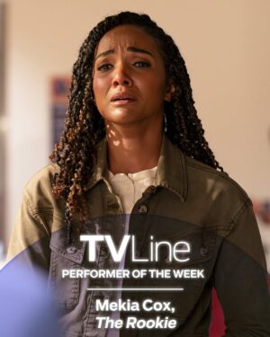 Mekia Cox Instagram - Well this is pretty cool 😊. Much thanks @tvline 🙌🏾🙏🏾🙌🏾 Always nice when your work is noticed 🥰

@therookieabc #therookie