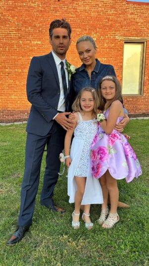 Melissa Ordway Instagram - When you get to go to the ‘Daddy Daughter Dance’ with the real life Romeo from the  Love Story video 💕💐 

#lovestory #taylorswift #daddydaughter #daddydaughterdance #dad #daughter #romeo