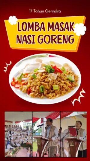 Melly Goeslaw Instagram - 🔥 "Sweet Seventeen" Gerindra: Lomba Nasi Goreng Nusantara! 🍚🇮🇩

Dalam rangka memperingati HUT Partai Gerindra ke-17, Fraksi Gerindra DPR RI menggelar lomba masak "Nasi Goreng Nusantara" di Lapangan Sepak Bola DPR RI, Selasa (4/2/2025). 🍳✨

Sebanyak 43 tim dari berbagai sektor unjuk kreativitas dalam meracik nasi goreng khas Nusantara dengan cita rasa terbaik! 🔥 Kompetisi ini bukan sekadar lomba, tapi juga bentuk apresiasi Gerindra terhadap keanekaragaman kuliner Indonesia.

"Sweet Seventeen Gerindra ini kita rayakan dengan semangat! Mari tunjukkan kreativitas dan kelezatan cita rasa Nusantara!" – Rocky Candra, Sekretaris Panitia HUT Gerindra.

Selamat kepada semua peserta! Semoga HUT ke-17 ini menjadi momentum bagi Gerindra untuk terus berkontribusi bagi negeri, termasuk dalam melestarikan budaya kuliner kita! 🇮🇩🎉

#Gerindra17Tahun #SweetSeventeenGerindra #NasiGorengNusantara #GerindraUntukRakyat #FraksiGerindra #BersamaGerindra #17TahunPartaiGerindra #BerjuangTiadaAkhir #GerindraMakinCintaIndonesia