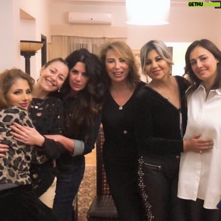 Menna Shalabi - 77.8K Likes - Happiness is a night out with the girls! ❤️👭😊