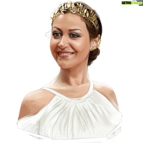 Menna Shalabi - 85.8K Likes - Thank you @manotii for this beautiful artwork. 🙏 I love it! 😍