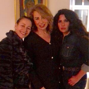 Menna Shalabi Instagram - Happiness is a night out with the girls! ❤️👭😊