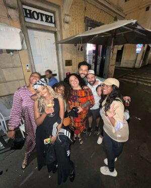 Michelle Buteau Instagram - Season ✌🏽
Rome, Italy 🇮🇹 

#survivalofthethickest 
#survivalofthethickestnetflix