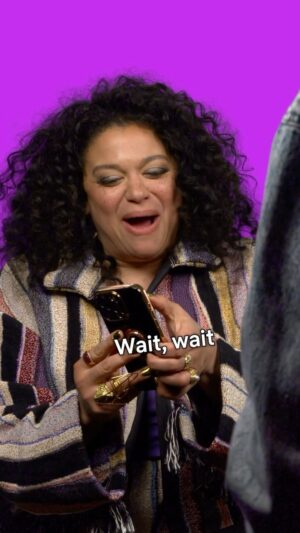 Michelle Buteau Instagram - In case ya missed it 🤭

Netlfix is very good’t at surprises & Lenny is a supportive friend! 

#survivalofthethickest
