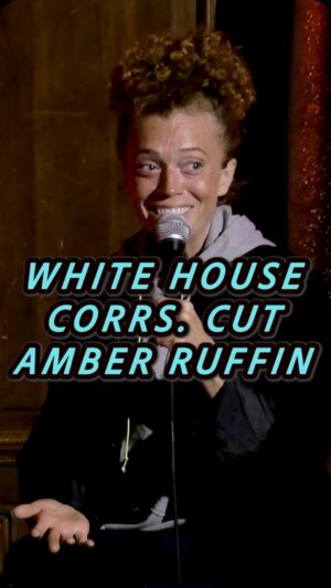 Michelle Wolf Instagram - WHCA has always had such a strong backbone #whca #whcd #whitehouse #press #journalism #tedbundy #toddler #comedy #standup #michellewolf #thoughtbox @amberruffin
