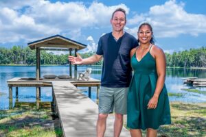 Mika Kleinschmidt Instagram - Making that Lake Life dream a reality! 💪🏼💯💪🏾

If you missed last night’s premier LIVE on @hgtv you can watch anytime on @streamonmax 📺 👀 

#100DayDreamHome #HGTV #LakeLife #Dirt2Design