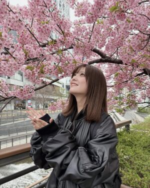Mio Kudo Instagram - 🌸🌸☺️