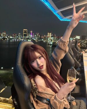 Mirai Yokoda Instagram - 行きたかった空中レストラン
用意してくれた幸せ🥵❤️