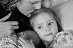 Missy Franklin Instagram - I was worried I would feel split. I was worried there wouldn’t be enough of me to go around. I was worried about being postpartum with a toddler who still needs me. 

I’ve never felt more whole or more complete in my life. I’ve never been so sure that I am exactly where I’m meant to be, doing exactly what I’m meant to do. 

This is everything. They are everything. 

📸: @keelifaith is incomparable.