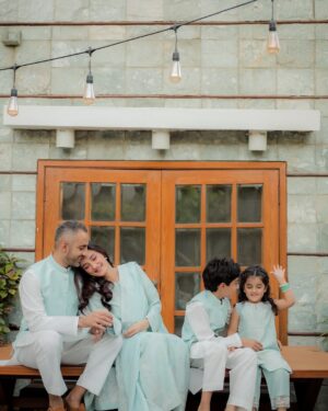 Momal Sheikh Instagram - May Allah accept our prayers, fasting, Ibadaat and every good deed, big or small. May Allah forgive our sins, answer our duas and grant us many more Ramadan in health and strong Imaan. 
Ameen 🤲🙏

Eid Mubarak ✨🌙

@farahtalibaziz x @nabila_salon x @hashu_hair x @thisis_umar_mua x @rehanmithanii