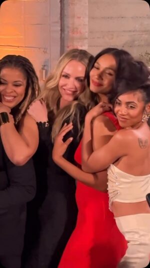 Monet Mazur Instagram - Can’t believe this was a year ago!  Time flies….

To the moon and back 
with these guys. ❤️‍🔥💫

It’s hard to put into words the love and gratitude I feel for all of the incredible people I get to share this stage with and to all of you who keep watching, loving, supporting, we love you back!!! Thank you, thank so much!!! 💯episodes #allamerican