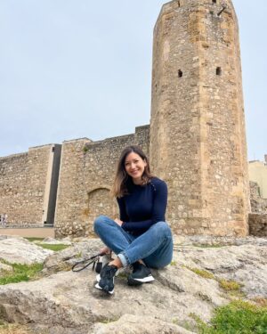 Monserrat Torrent Instagram - Una pasadita por Tarragona y sus vestigios románicos 🩵 

#beach #trip #palya #instalike #instadaily