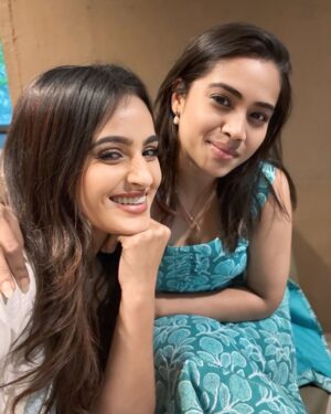 Mounika Dev Instagram - Super good evening with @aarthisubash_official