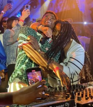 Msaki Instagram - Happy Birthday my Friend! ✨💫🥂
Thank you for always being kind. Even when we were stuck at the  airport in Dubai for days I noticed your kindness never left even when frustrated. Thank you for reminding me music is meant to be fun and for always being a safe space. 

Happy Release day and I can't wait for everyone to hear the love and care you put into your upcoming album. May the whole world see the light in your heart 💛 and may blessings follow you always.

Lastly, may the Gods of sportsmanship always remind you that I'm a better cricket player than you. Amen. 🙏🏿 😂😭💔 

"Amigos Para Siempre"

#yeswelookrelated #solarpower #umdala #facts