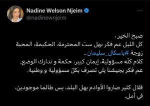 Nadine Wilson Njeim Instagram - 