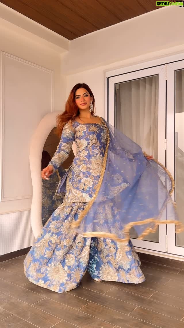 Nagma Mirajkar - 246.7K Likes - kitni eidi jama hui ? 😋🩵
wearing: @the_clothing_rack_ loved the dress
#eid #trending #ambarsariyaan #indianoutfit #gharara