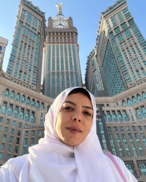 Nahed El Sebai Instagram - عمرة مامي و پاپي 🙏🏼❤️🕋