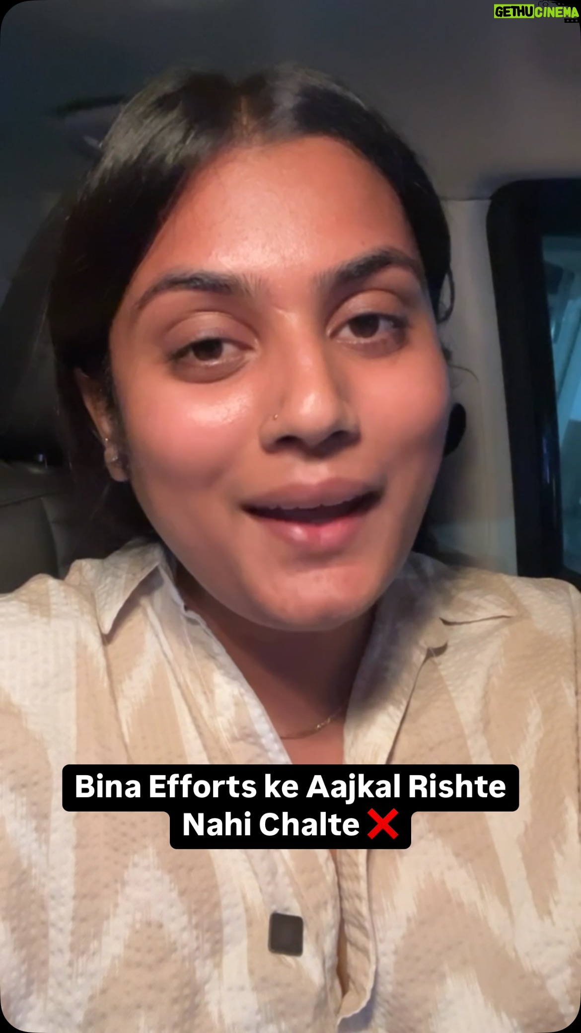 Naini Jain - 4.5K Likes - Sirf ek insaan ke efforts lagane se aajkal rishte nahi chalte 🫶 You have to make a daily effort for better relationship 🌸

#lifelessons #relationships #couplegoals #effort #learning #motivation #bekind
