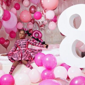 Nana Akua Addo Instagram - Mummy Prayed For You Jesusa 🙏🏽 And God Answered Her Prayers You are So Special To Me Happy Beautiful Birthday 🎂  Jesusa

Dress @neonkissesinc 

Decor @milddy_kdecor