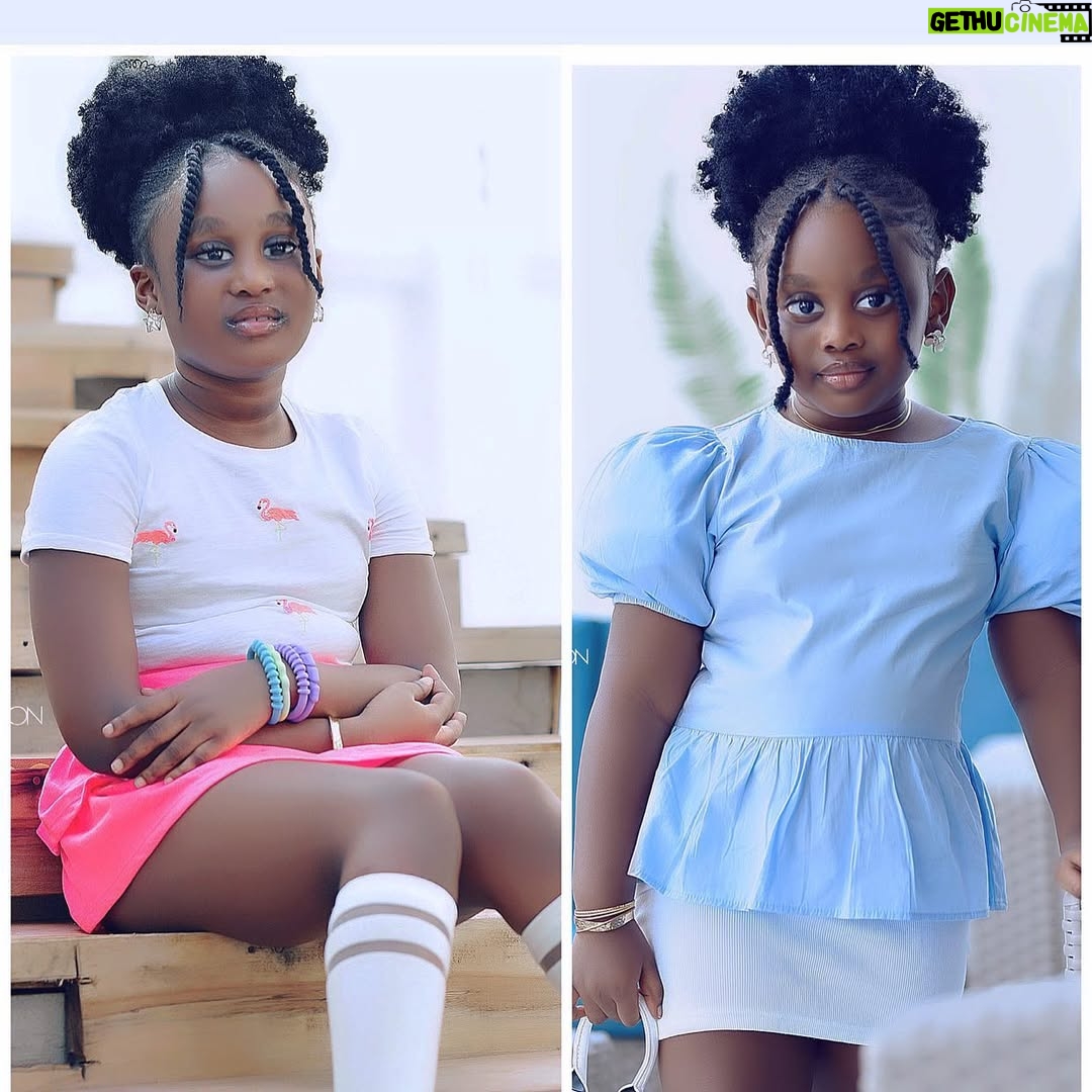 Nana Akua Addo - 21.3K Likes - Now To All The 10001 Questions In My DM If My Daughters Are Twins 👯♂️ Please No They Are Not Twins 🙈 Sending You Hugs and Love Form JESUSA And OHEMMA DOKUA 🥰💗💙
