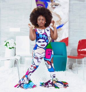Nana Akua Addo Instagram - Happy Birthday OHEMAA DOKUA YOU ARE A BLESSING TO MUMMY AND DADDY.

YOU ARE SO LOVED 🥰

Art Class Bell Bottom Body Suit: @neonkissesinc