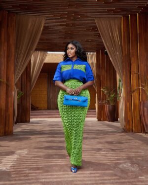 Nana Akua Addo Instagram - Listen closely ……

as fashion whispers tales of allure and sophistication, each stitch a secret melody of elegance. Let your ensemble today be the captivating conversation that sparks desire and admiration.