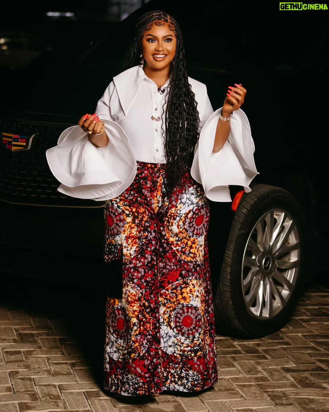 Nana Ama McBrown - 21.7K Likes - Positive thinking can open doors ❤️🩹
#HerExcellency
styled @neal__davids
...............@franccoisz
#braids ..... @remys_lavish_look
#fixed....... @leejaylooks
#earring.... @sparkling___stones
#mua ......... @beauty_maven_
#outfit ........ @laurenhautecouture
#shoe ....... @wendylovefashionhouse
#pics @josephmayorr
#BRIMM