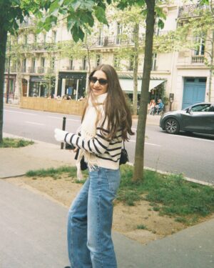 Nancy Ajram Instagram - Love, light, and a little Parisian magic this Easter 💛🐣 My heart is full. #Grateful