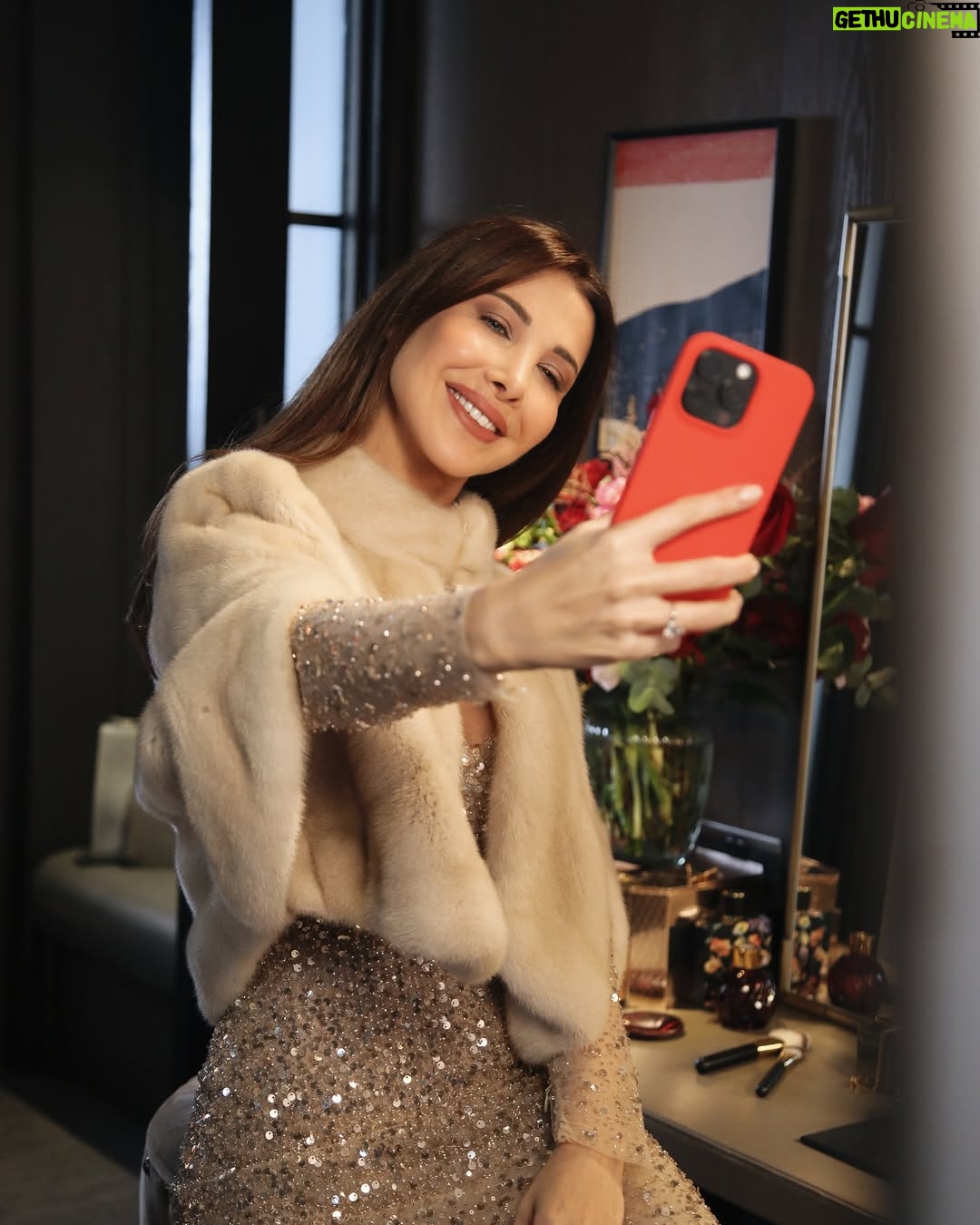Nancy Ajram - 3 Likes - Seeing your love and amazing feedback makes me feel like we’re truly living the moment together! 💛🎶 #تيجي_نعيش is even more special because of you!
