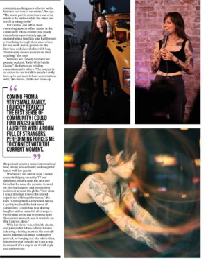Natalie Cuomo Instagram - Thank you @inkedmag for the write up 🖤