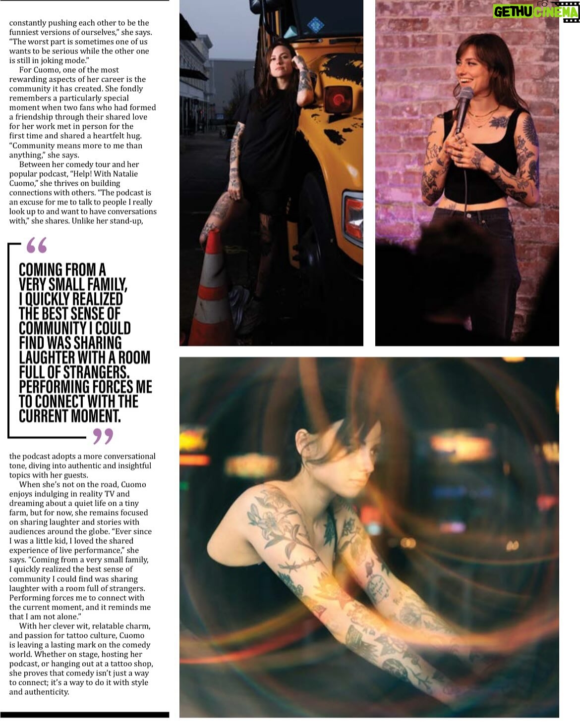 Natalie Cuomo - 16.9K Likes - Thank you @inkedmag for the write up 🖤