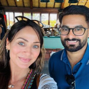 Natalie Imbruglia Instagram - I recently had an inspiring week on Necker Island with @virginunite Jimmy Ku and a group of incredible changemakers. So many big ideas and even bigger hearts. 
Thank you for inviting me to perform and for including @harrytofficial and I in the discussions. Can’t wait to see what the future holds! ☀️🩵💙✨