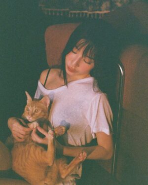 Nattamon Chokejindachai Instagram - You, me & our cats