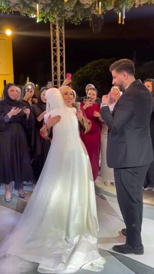 Nedaa Sharara Instagram - 🤍فرح الجميله مي نزال
تاني عروس ربحت معنا