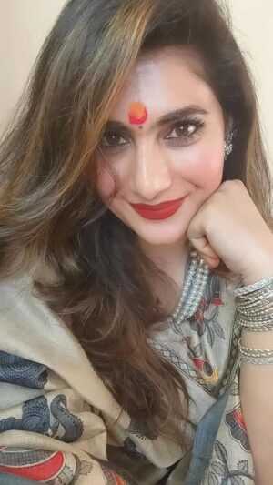 Neha Saxena Instagram - 🙏🕉🔱🚩❤️♾️🧿💐
