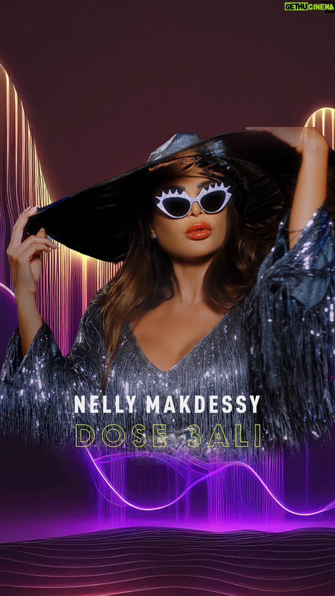 Nelly Makdessy - 15.4K Likes - صار فيكن تسمعوا وتحضروا كليب اغنيتي الجديدة #دوز_عالي على قناتي الرسمية على يوتيوب وجميع صفحاتي الرسمية والمنصات الرقمية
#Dose_3ali is OUT Now on YouTube and all digital platforms
#نيللي_مقدسي #دوز_عالي #nellymakdessy #dose_3ali