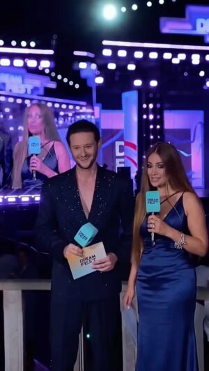 Nigar Jamal Instagram - DreamFest, Day 4 @dream.musicfest ♥️

Makeup and hair by @ayshenagakishiyeva 
Jewrly by @zarina.kelbikhan 
Video by @soltanibrahimv